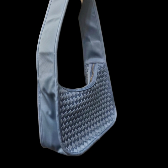 AntropolgieElegant Blue Woven Shoulder Bag - Picture 2 of 5